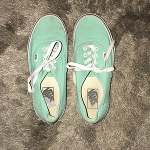 Teal Vans
